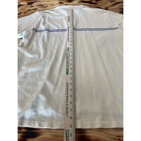 Polo Ralph Lauren Yellow Striped Short Sleeve Polo Shirt Size XXL Classic Preppy - Picture 7 of 10
